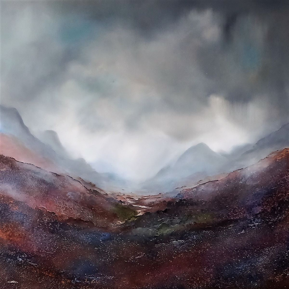 'River Lealt - Isle of Skye' by artist Peter Dworok